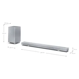 Sharp HT-SBW55121 Silber