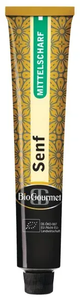 BioGourmet Senf Mittelscharf  bio