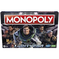 Hasbro Spiel, Brettspiel Monopoly - Lightyear (englisch) schwarz