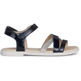 GEOX Mädchen J Sandal Karly Girl Sandalen, 32 EU, Navy