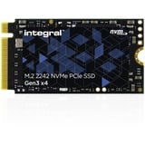 Integral 2TB M.2 SSD 2242 NVMe PCIe Gen3 x4 SSD - 2242 SSD 2TB - Read Speed bis zu 2400MB/s, Write Speed bis zu 2100MB/s - Internes 2242 SSD - Kompatibel PCs, NUCs, ultradünnen Laptops und Tablets