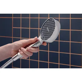 Hansgrohe Activera Select S Duschkopf 95, 2 Strahlarten, EcoSmart mit WaterBoost, 28035000, Farbe: Chrom,