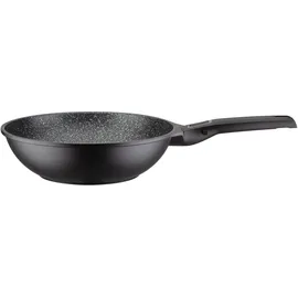 GSW Wokpfanne Easy CLICK 28 cm mit abnehmbarem Griff,