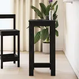 vidaXL Bartisch 51 x 50 x 103,5 cm Schwarz