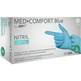 AMPri MED-COMFORT Blue Nitril-Untersuchungshandschuh puderfrei, blau