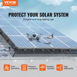 Vevor Vogelschutz für Solarmodule 20,3 cm x 30,5 m