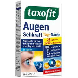 taxofit Augen Sehkraft Tag + Nacht 30 St Kapseln
