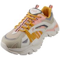 Fila Damen ELECTROVE CB wmn Sneaker, Oyster Gray Golden Cream, 37 EU