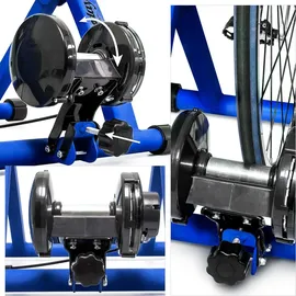 Relaxdays Rollentrainer blau