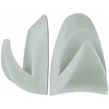 Maul Magnethaken grau, Metall 3,4 x 2,4 cm, 2 St.