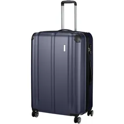 Travelite City 4-Rollen-Trolley 77 cm - marine