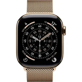 Apple Watch Milanaise Armband 42 mm Gold