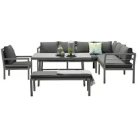 Garden Impressions Blakes XL Lounge-Set anthrazit