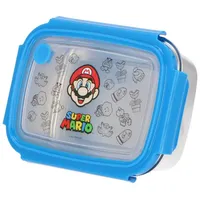 Super Mario Aluminium Brotdose für Kinder Lunchbox | Gr.: