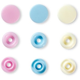Prym Druckknöpfe "Color Snaps", rund, 12,4mm, weiß,