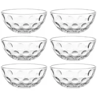 LEONARDO Schale Cucina Optic«, 6 tlg., aus Glas, spülmaschinengeeignet,