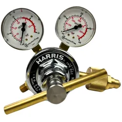 HARRIS Flaschendruckminderer Modell 996, zweistufig Stickstoff 300 bar / 0-15 bar 996GN-15