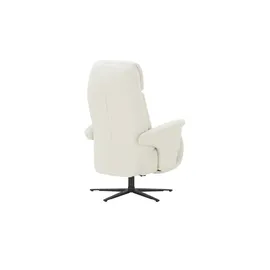 HIMOLLA Relaxsessel 7556 Kunstleder 81 x 119 x 90 cm Creme