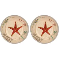 Rose & Tulipani Sea Life Suppenteller, 2er-Set