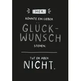 Grafik  Werkstatt Glückwunschkarte Musikkarte "Glückwunsch - Ein Hit für Dich" bunt