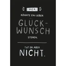 Grafik  Werkstatt Glückwunschkarte Musikkarte "Glückwunsch - Ein Hit für Dich" bunt