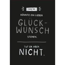Grafik  Werkstatt Glückwunschkarte Musikkarte "Glückwunsch - Ein Hit für Dich" bunt