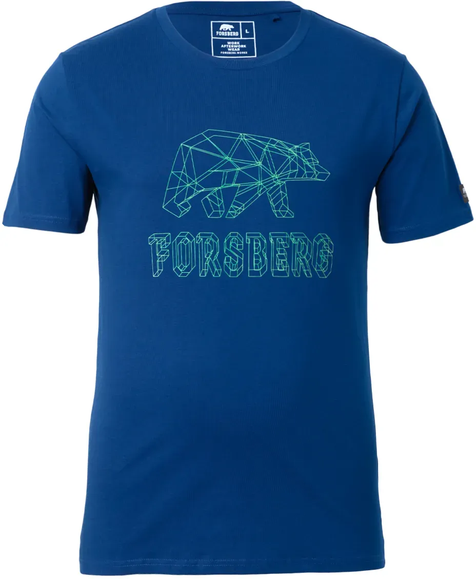 FORSBERG T-Shirt mit Dimensions-Logo
