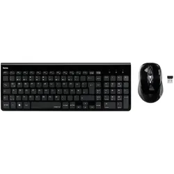 Hama Tastatur-/Maus-Set Trento 00182666 Funk schwarz