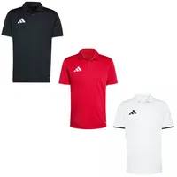 adidas Herren Poloshirt Entrada 26 Polo 3er Set JZ6660+JZ6664+JZ6661 XS - Black/Red/White - XS