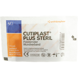 Cutiplast Plus steril 5x7 cm Verband 1 St