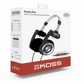 Koss Porta Pro mit Mikrofon schwarz