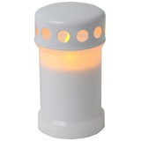 Star LED-Windlicht flackernd Farbe: weiss