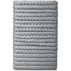buttinette Kordel für Bekleidung, hellgrau, 8 mm Ø, Länge: 5 m
