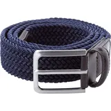 Brax Flechtgürtel Leder/Polyester/Elasthan Blau 110