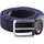 Brax Flechtgürtel Leder/Polyester/Elasthan Blau 110