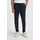 Boss Sweathose "Sestart", Herren, Gr. XL, N-Gr, blau (404_schwarz_blau), Sweatware, Obermaterial: 100% Baumwolle, unifarben, regular fit lang, Hosen Sweathose, mit tonalem Logo