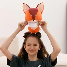 Blizzard Akari's Fox Plush 33cm - Teddybär & Kuscheltier