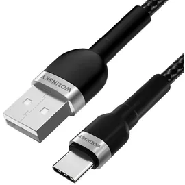 wozinsky USB-A auf USB-C 2 m Schwarz