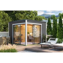 Nordic Holz Palermo 3 3 x 3 m Grau