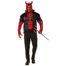 Rubie ́s Kostüm Teufelsproll, Damit bist Du nicht nur ein Höllentyp, sondern auch ein ziemlich musk schwarz XL