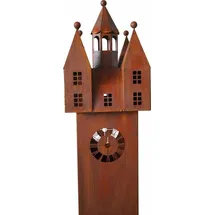 Badeko Metalldekoration Badeko Turm ,,Stadtturm“ in Edelrostoptik