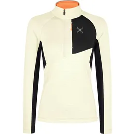 Montura Stretch Color 3 Zip Damen Sweater Weiß M