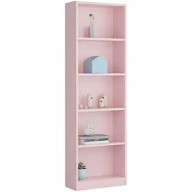 Habitdesign Kinderbücherregal I-Joy 52 x 180 x 25 cm Rosa