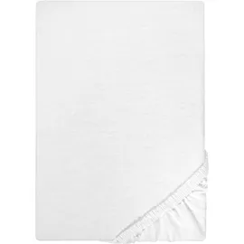 Castell Spannbettlaken Jersey 60 x 120 - 70 x 140 cm weiß