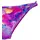 VENICE BEACH Bikini-Hose Damen Lila/Mehrfarbig 34