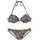 LASCANA Push-Up-Bikini Damen Braun 36 Cup A