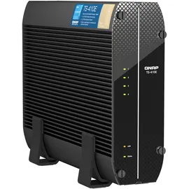 QNAP TS-410E Leergehäuse Schwarz