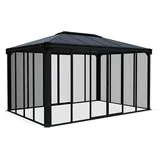 CANOPIA Pavillon Ledro 3 x 4,3 m Grau