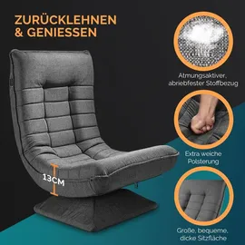 CASARIA Relaxsessel Aberdeen Grau