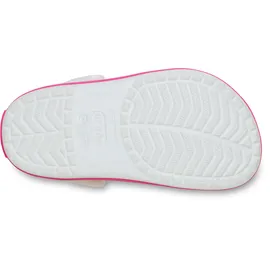 Crocs Toddler Crocband Clog White / Pink Crush 24/25